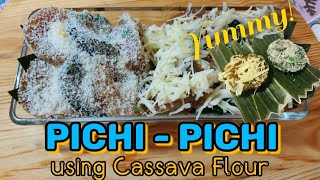 Pichi  pichi using Cassava Flour  How to make pichi  pichi  RS Food TV 006 [upl. by Valdis331]