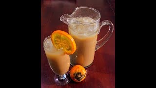 Quaker con naranjilla 🇪🇨 colada de avena y naranjilla [upl. by Enomys]