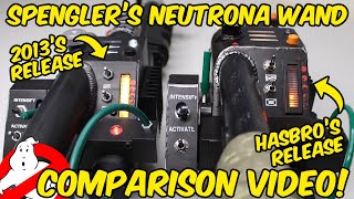 Hasbro Spenglers Neutrona Wand comparison video [upl. by Amla]