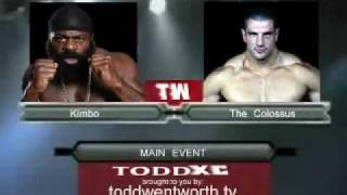 Kimbo Slice vs James Thompson EliteXC Strikeforce [upl. by Spear]