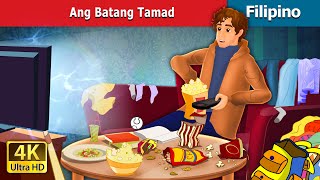 Ang Batong Tamad  The Lazy Boy in Filipino  FilipinoFairyTales [upl. by Cutter]