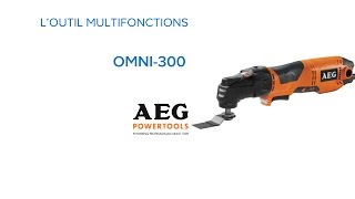 Outil multifonctions OMNI300 AEG 624607 Castorama [upl. by Chemarin]