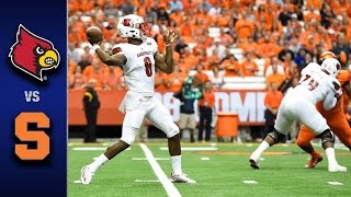 Louisville vs Syracuse Football Highlights 2016 [upl. by Erme19]