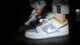 FOR THE CITY  Nike SB x FTC Dunk Low Pro Sneaker Unboxing [upl. by Lzeil192]