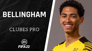 ⚽ FIFA 22  Cómo hacer a BELLINGHAM en CLUBES PRO ✔️ [upl. by Nelyak]