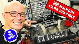 DO CARB SPACERS REALLY WORK 4HOLE VS OPEN 360 MAGNUMHP amp AFFULL DYNO RESULTS [upl. by Atikram306]