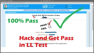 Hack learning licence test  Online LLTest STALL [upl. by Aleuqahs]