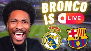 REAL MADRID VS BARCELONA EL CLASICO WATCH ALONG REACTION [upl. by Ban538]