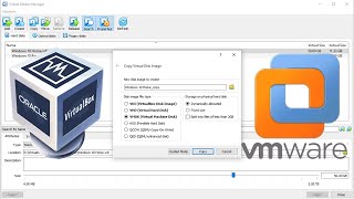 Use the VirtualBox Media Manager to Convert a VDI Disk File to a VMDK File for VMware Workstation [upl. by Deb208]