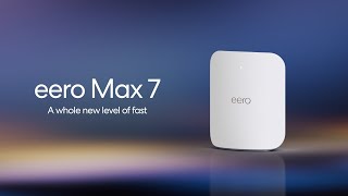 eero Max 7 Our first WiFi 7 triband mesh router [upl. by Manly]