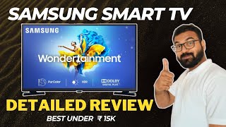 Samsung HD Smart LED TV Powered by Tizen  Review in Detail [upl. by Snook]