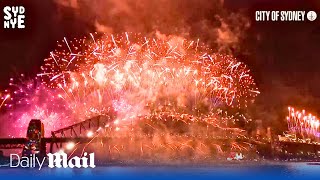 LIVE New Years Eve fireworks display over Sydney Harbour [upl. by Correna767]