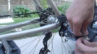 How to attach the InStep bike trailer [upl. by Schiff]