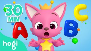 ABC Song with Balloons and More｜Nursery Rhymes｜Learn ABC｜Hogi Pinkfong [upl. by Aylsworth756]