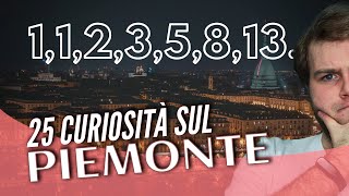 Piemonte 25 curiosità sulle regioni italiane [upl. by Roleat]