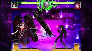 Mugen AI Battle Towa Black EX vs Nia Cattleya [upl. by Gillmore]