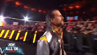 Adam Cole Entrance  AEW ALL IN  82723 [upl. by Ebonee]