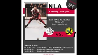 NLA 9 Spieltag RHC Wolfurt vs RSC Uttigen [upl. by Doniv966]