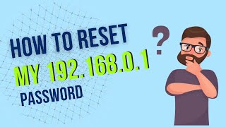 How do I Reset My 19216801 Password [upl. by Sirob793]