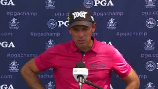 Charl Schwartzel Analyzes His Historic 2ndRound 63  2018 PGA Championship [upl. by Aihsatan]