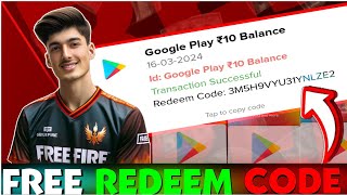 Free Fire Redeem Code Today 🔥 Free Redeem Code 💎😱 2000₹ Free Redeem Code 😎 freefire redeemcode [upl. by Haze]