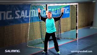 Salming Handball Academy  Torhueter  Aussenwuerfe [upl. by Odeen785]