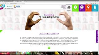 Tutorial Cómo realizar un traslado de EPS a través de miseguridadsocialgovco [upl. by Terena308]