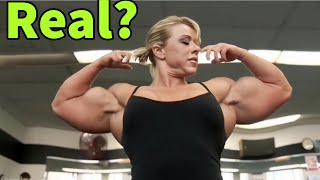 HOW TO GET MUSCLE JULIETTE BERGMANN FBB FEMALE BODYBUILDER [upl. by Lleznov795]