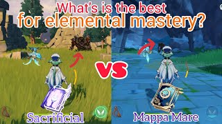 Mappa Mare VS Sacrificial Fragments  whats is the best for ELEMENTAL MASTERY [upl. by Agnesse]