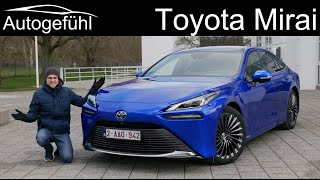 allnew Toyota Mirai FULL REVIEW  is it an alternative to battery electric 2021 [upl. by Alvinia403]