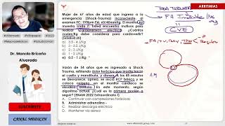 PREGUNTAS ENAM DE ARRITMIAS TERCERA PARTE  CARDIOLOGÍA  VILLAMEDIC [upl. by Racklin315]