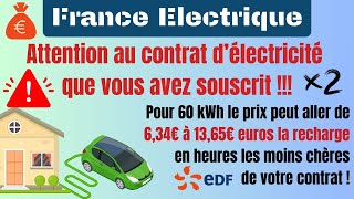 RECHARGE A DOMICILE  Quel contrat EDF choisir [upl. by Nimsaj]