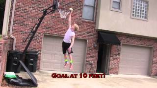 13 Year Old Dunks on 10 Feet [upl. by Hanan]