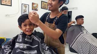 model rambut anak cowok lucu 2020  side part hairstyle [upl. by Kendra239]