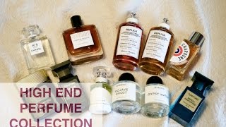 High End Perfume Collection  Chanel Byredo Tom Ford Etat libre dOrange Maison Margiela [upl. by Lamont]