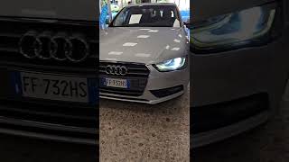 Audi impianto full led anabbaglianti abbaglianti informazioni whatsapp Stefano 3382999920 [upl. by Hayyikaz]