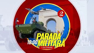 Ziua Naţională a României 1 Decembrie  Parada militară se vede la Antena 3 CNN [upl. by Singhal]