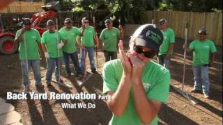 Backyard Renovation Part 1  Green Valley Turf Co [upl. by Jeb92]