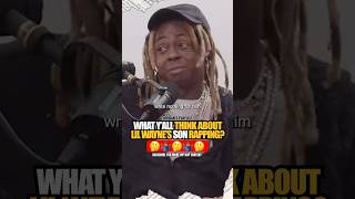 Lil Wayne son rapping is he the next weezy⁉️🤔🤷🏽‍♂️ lilwayne hiphop rap [upl. by Had]