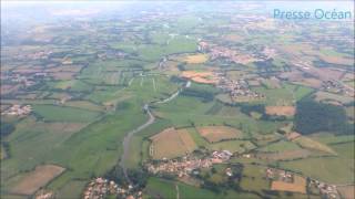 La Loire Atlantique vue du ciel avec Presse Océan [upl. by Heyman]