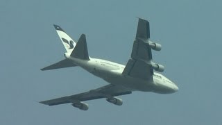 EPIAD Iran Air Boeing 747SP86 takeoff at Narita Airport 成田空港 [upl. by Lessig574]