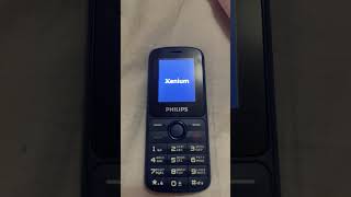 Philips Xenium E2101 Startup and Shutdown ringtone smartphone nostalgia [upl. by Chon]