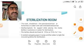 plant tissue culture laboratory organizationIntroduction to PTCExplantsterilization room [upl. by Hike]