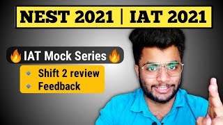 IAT Mock Test Series 🔥  NEST 2021 Review  Feedbacks from Students 🥳 [upl. by Jordanson99]