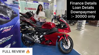 2024 Yamaha R15 V4 Finance Details Downpayment amp Emi [upl. by Larimer529]