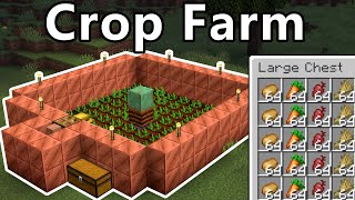 Eazy Crop Farm  Any Crop  Minecraft 120 [upl. by Ia]