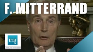 François Mitterrand quotLes écoutes téléphoniquesquot  Archive INA [upl. by Elleryt]