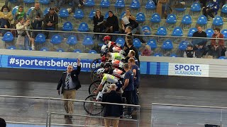 Baanwielrennen Trackcycling  26122023 – BK Keirin Goud voor Sune De Valck [upl. by Amory]