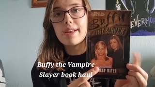 Buffy the Vampire Slayer book haul [upl. by Deelaw]