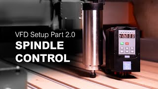 Spindle VFD setup part 20  External Spindle Control Journey so far [upl. by Kassab]